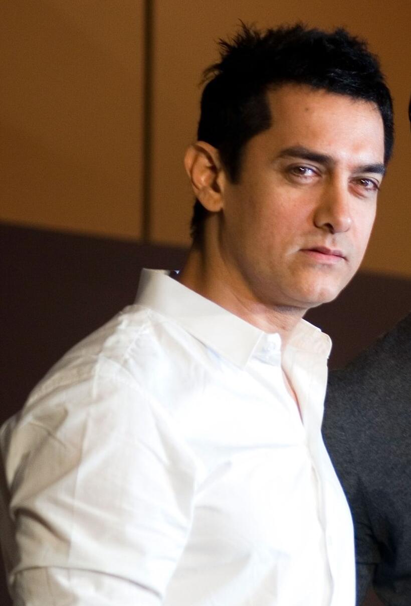 Aamir Khan at the Bollywood Revenue Share Discussion.