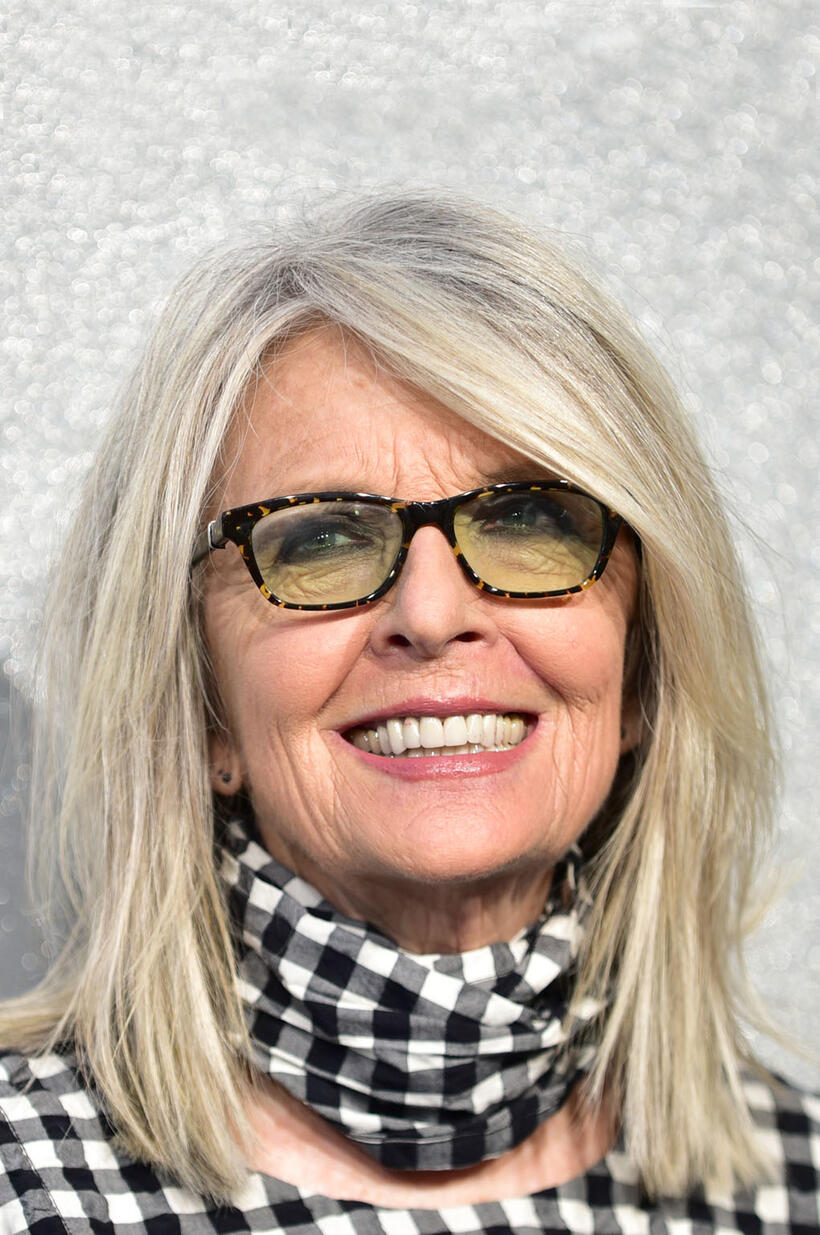 Diane Keaton at the premiere of "Poms" in Los Angeles.