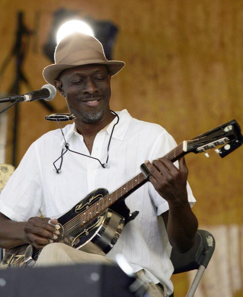Keb Mo at the New Orleans Jazz and Heritage Festival.