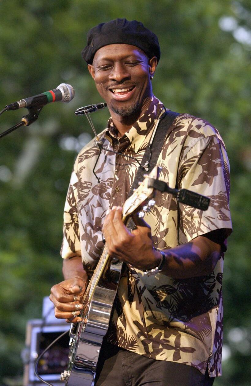 Keb Mo at the Summerstage.