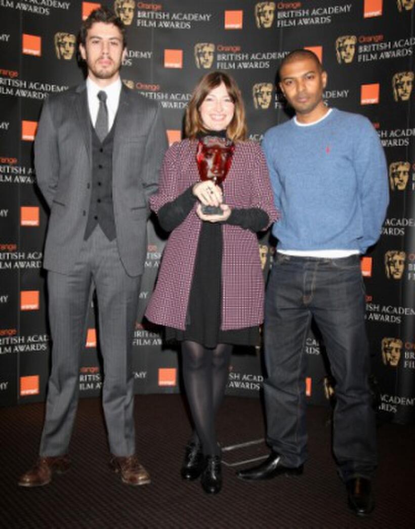 Toby Kebbell, Kelly Macdonald and Noel Clarke at the BAFTA Orange Rising Star Award nomination announcement.