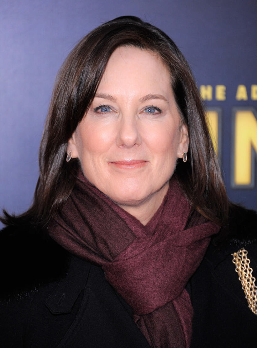 Producer Kathleen Kennedy at the New York premiere of "The Adventures of Tintin."