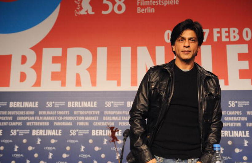 Shah Rukh Khan at the photocall of "Om Shanti Om" during the 58th Berlinale Film Festival.
