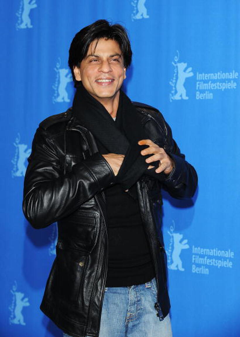 Shah Rukh Khan at the photocall of "Om Shanti Om" during the 58th Berlinale Film Festival.