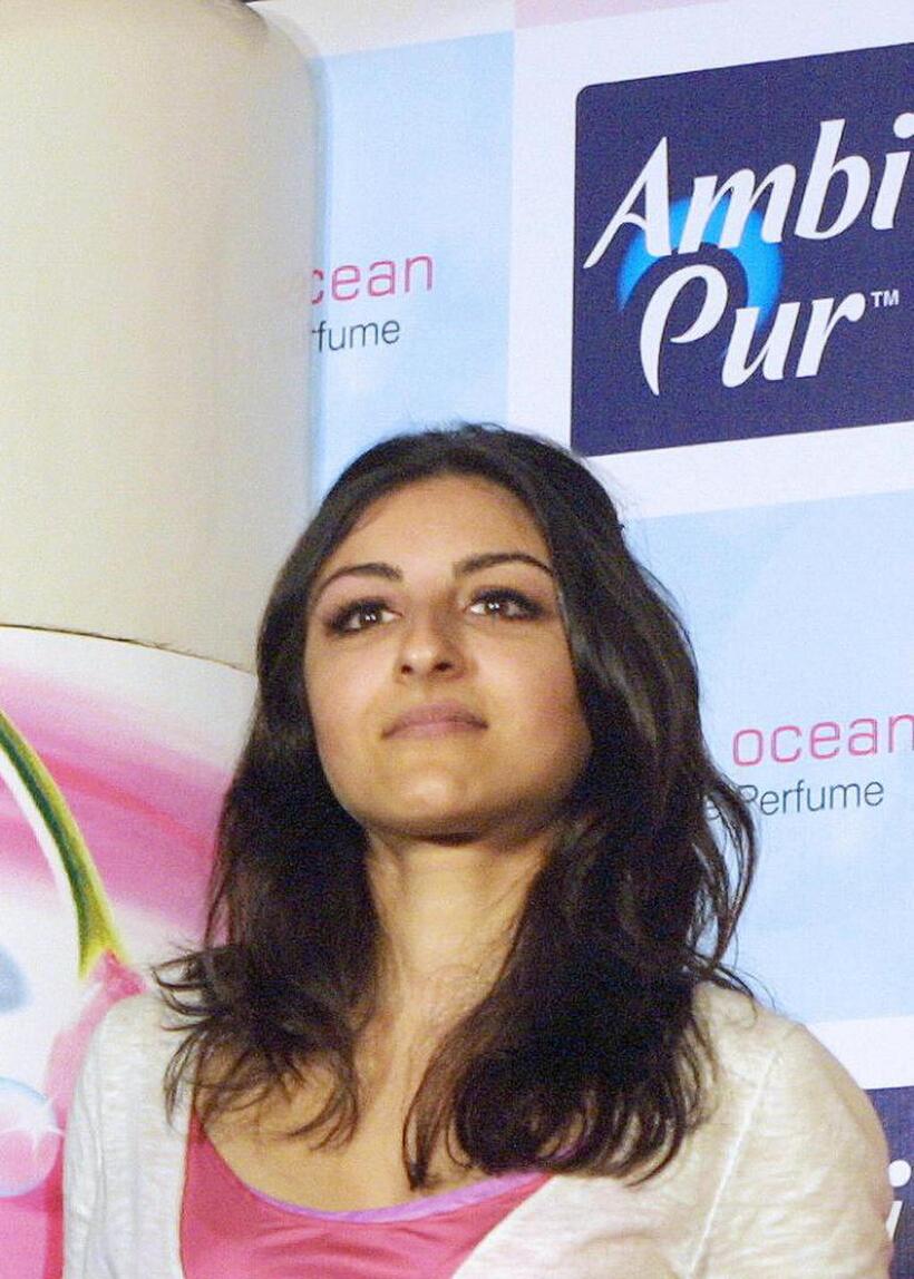 Soha Ali Khan at the launch of Ambipur Home Fragrance.