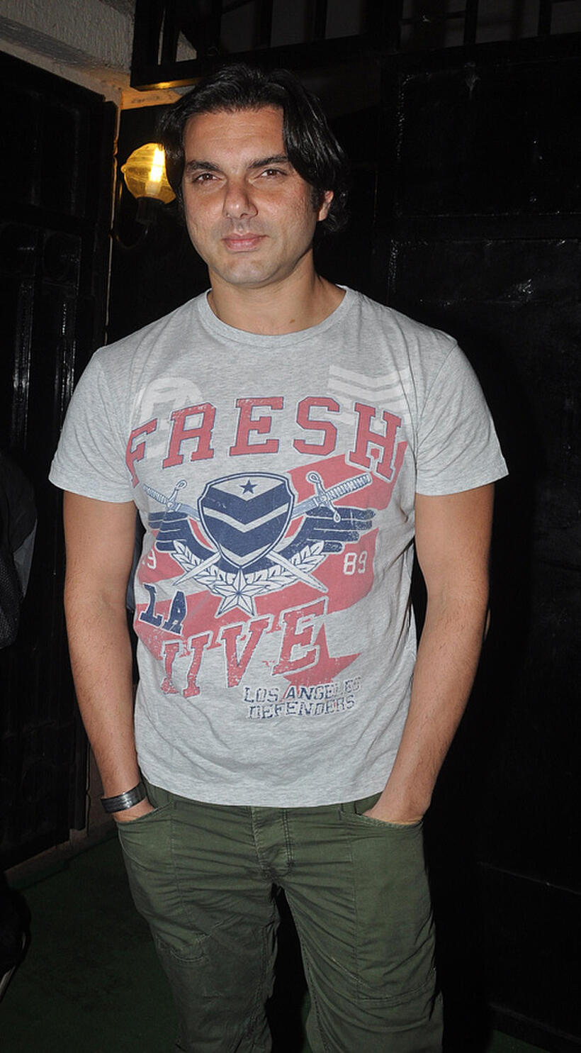 Sohail Khan at the promotional event of "Once Upon A Time in Mumbai."