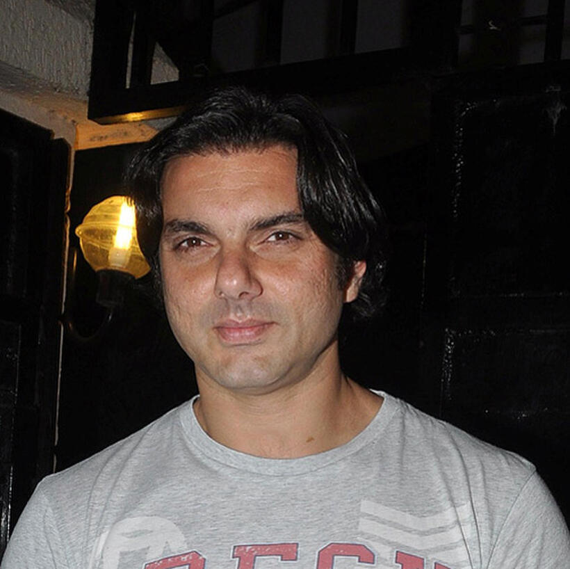 Sohail Khan at the promotional event of "Once Upon A Time in Mumbai."