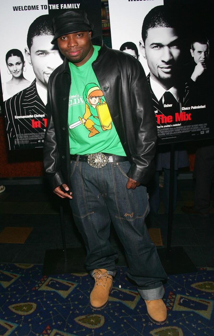 Page Kennedy at the premiere of "In The Mix."