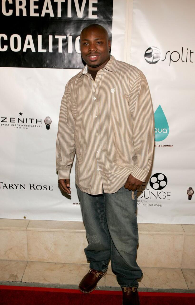 Page Kennedy at the Reel Lounge gala benefit for The Creative Coalition.