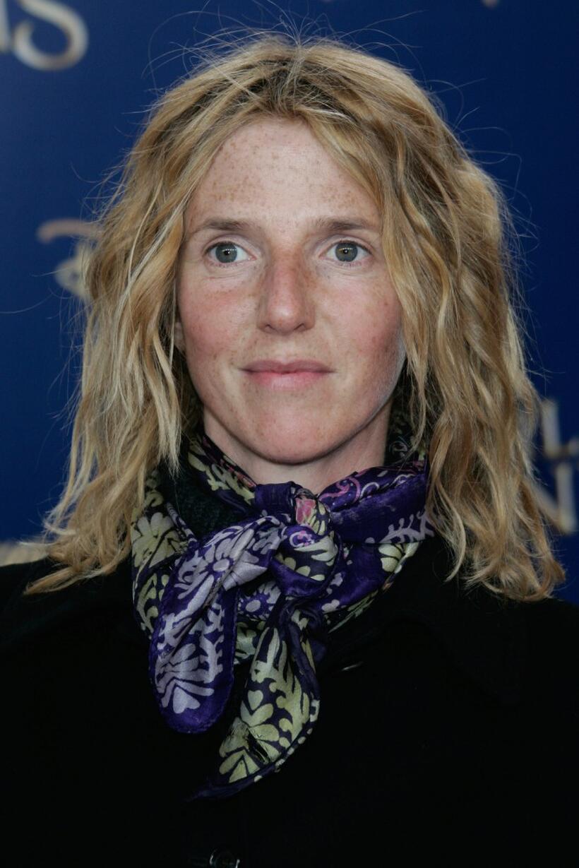 Sandrine Kiberlain at the premiere for "Enchanted."