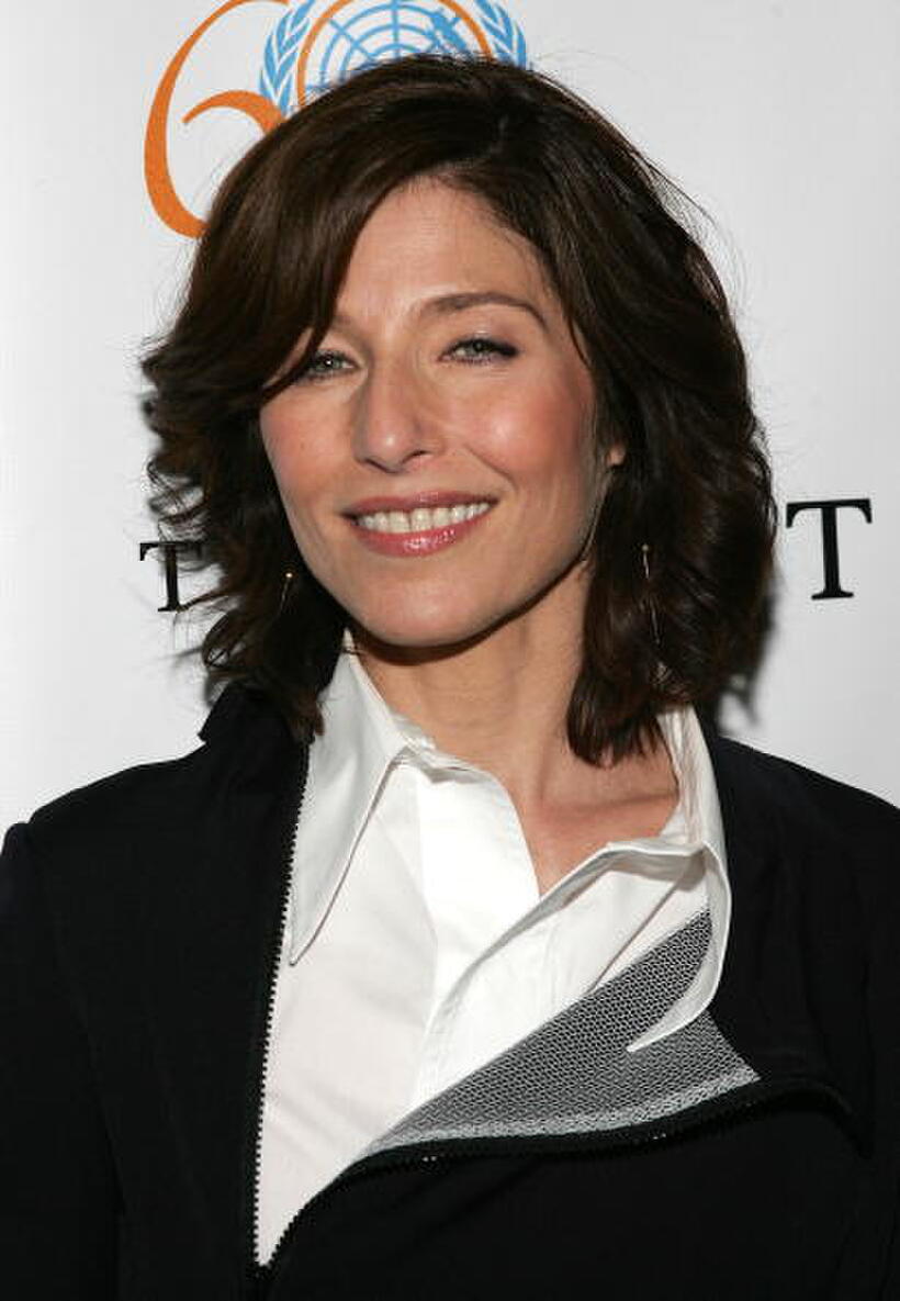 Catherine Keener at the Tribeca Film Festival premiere of "The Interpreter".