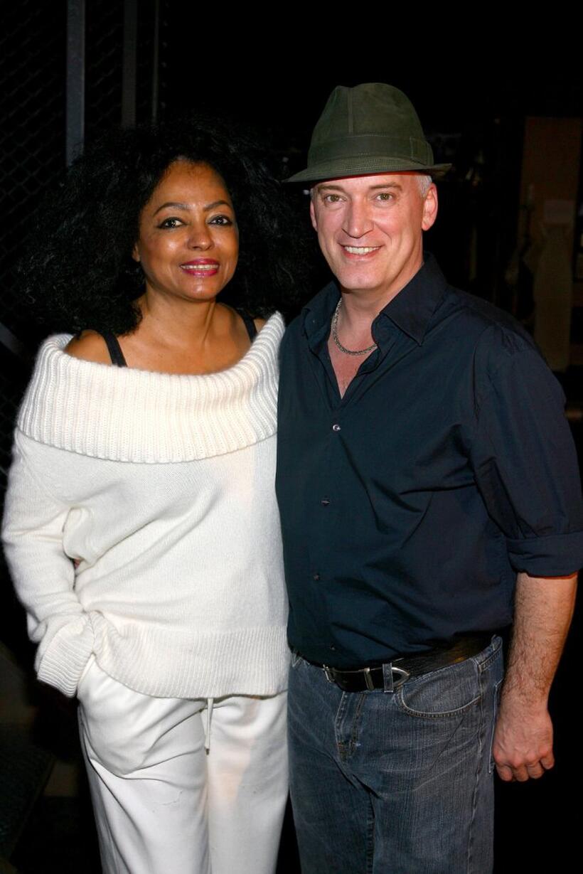 Diana Ross and Donnie Kehr at the Jersey Boys in New York.
