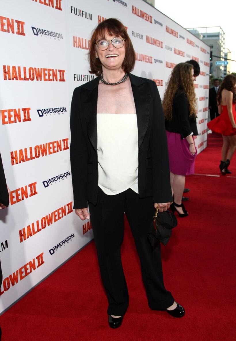 Margot Kidder at the premiere of "Halloween II."