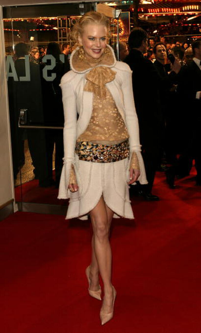 Nicole Kidman at the UK premiere of "Cold Mountain." 