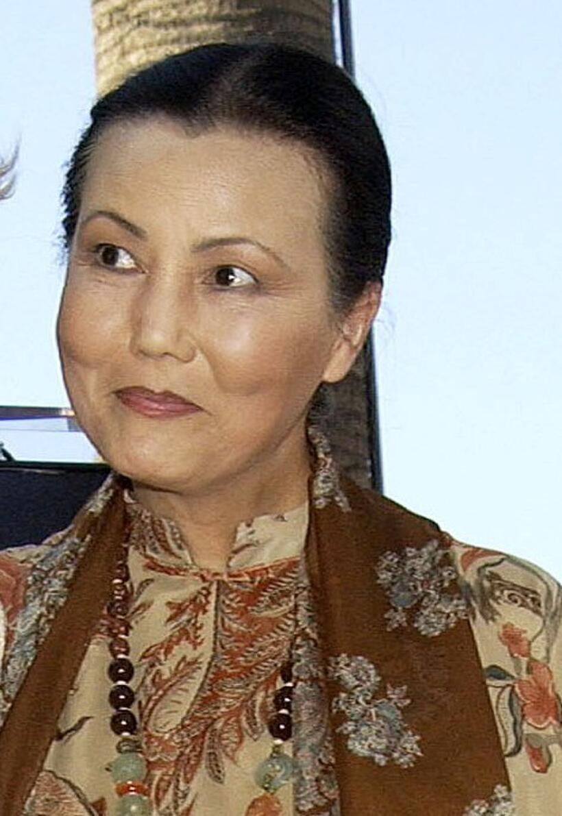 Kieu Chinh at the Hollywood Walk of Fame.
