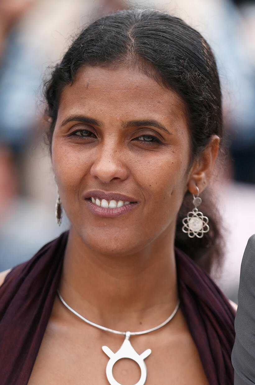 Toulou Kiki at the Cannes photocall for "Timbuktu."