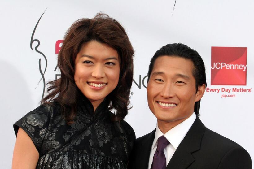 Grace Park and Daniel Kim at the 2007 AZN Asian Excellence Awards.