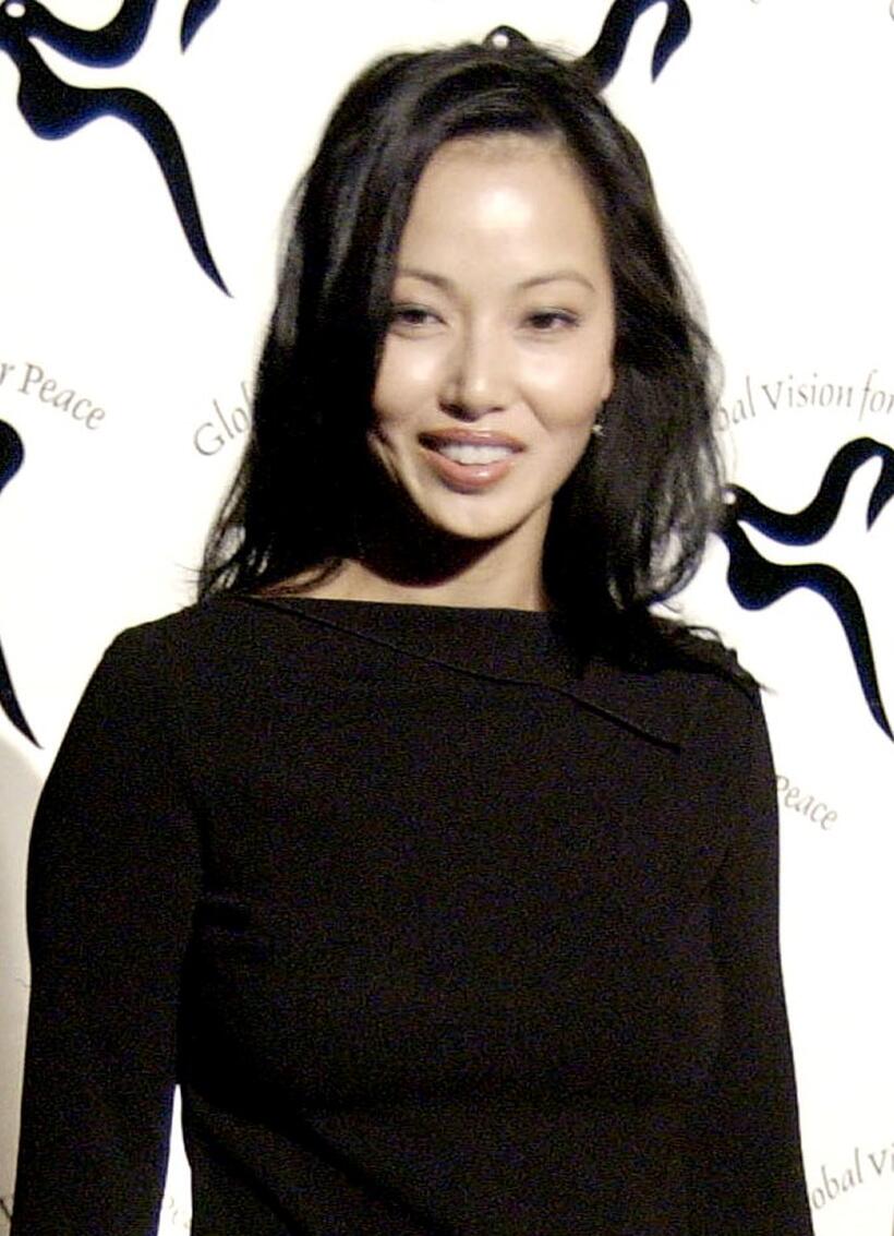 Linda Kim at the Global Vision for Peace party.