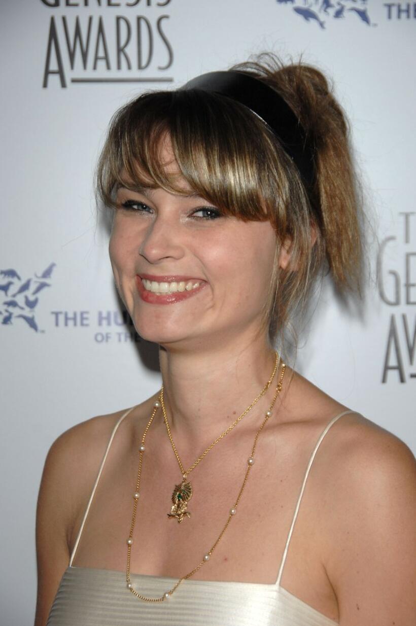 Kristina Klebe at the 22nd annual Genesis Awards.