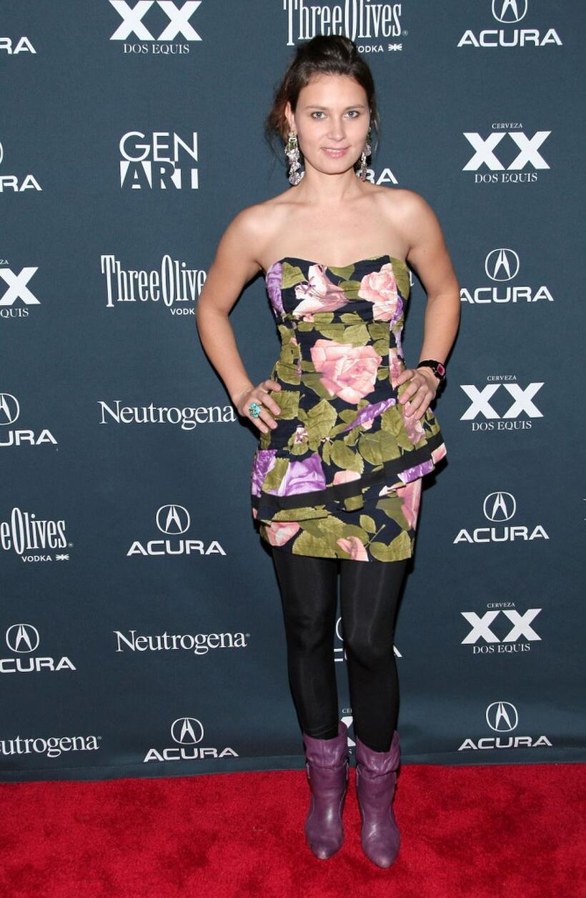 Kristina Klebe at the premiere of "Peter & Vandy" during the 14th Annual Gen Art Film Festival.