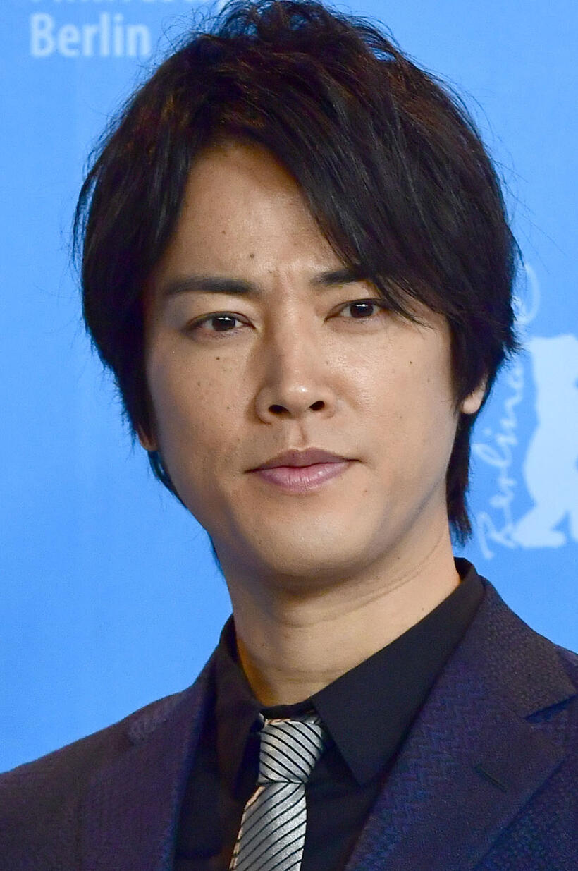 Kenta Kiritani attends the "Close-Knit" photo call during the 67th Berlinale International Film Festival.