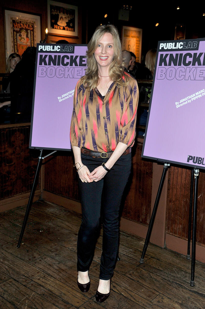 Christina Kirk at the Broadway opening night of "Knickerbocker" in New York.