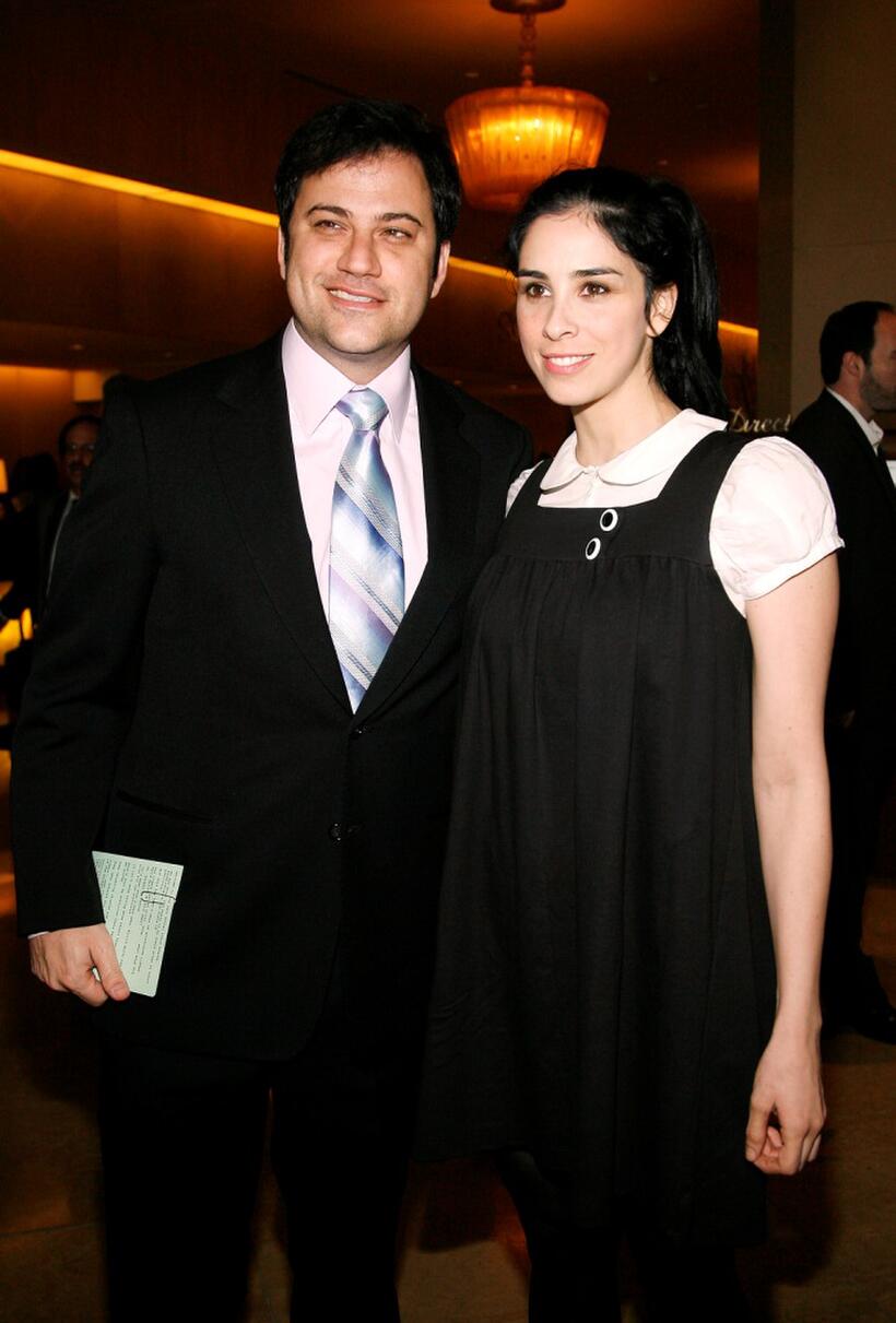 Jimmy Kimmel and Sarah Silverman at the 44th Annual ICG Publicists Awards Luncheon.