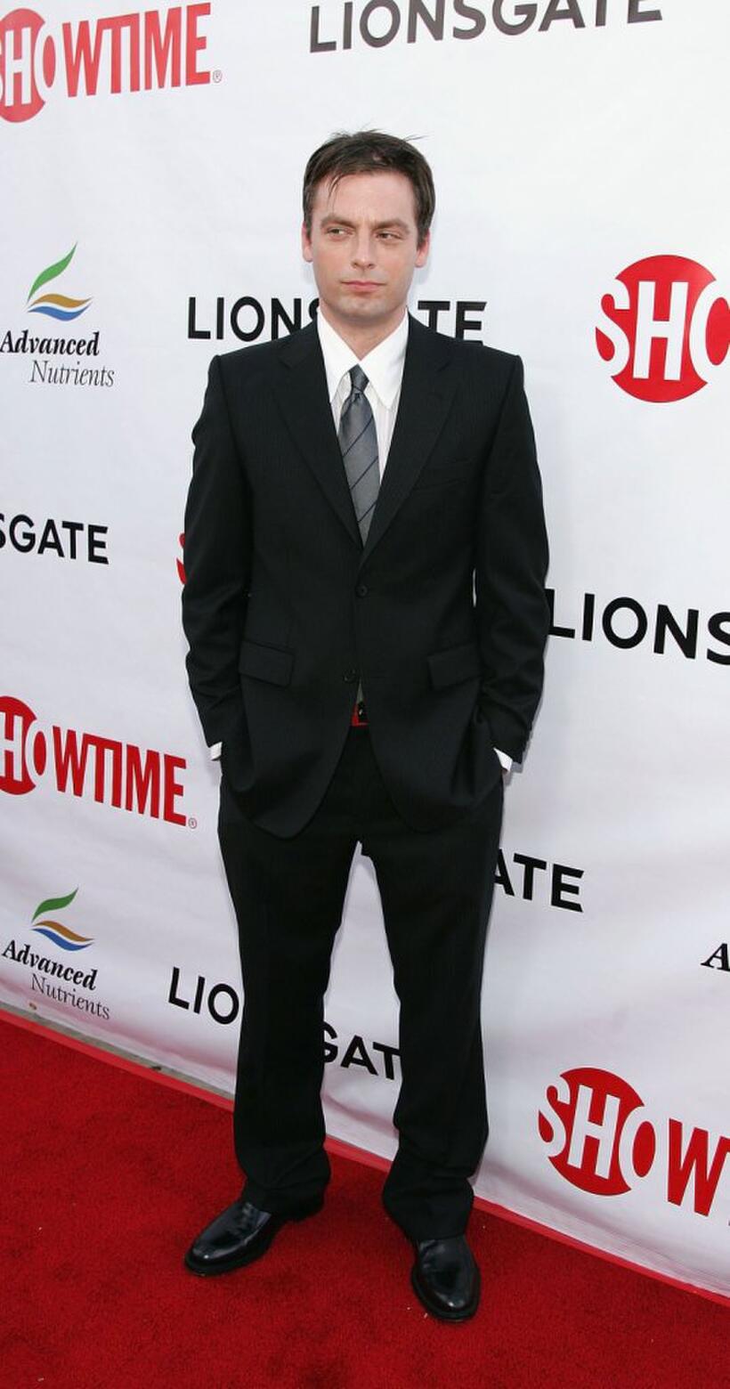 Justin Kirk at the premiere of "Weeds."