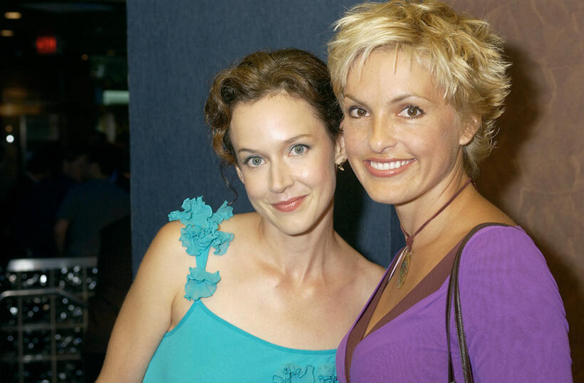 Laura Kirk and Mariska Hargity at the New York premiere of "Lisa Picard is Famous."