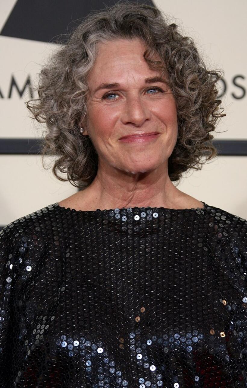 Carole King at the 50th Annual Grammy Awards.