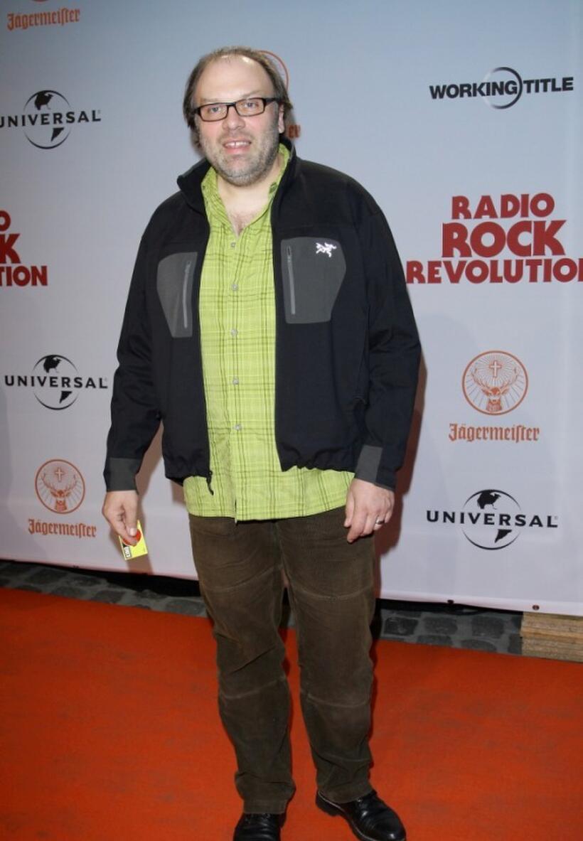 Waldemar Kobus at the premiere of "The Boat That Rocked."