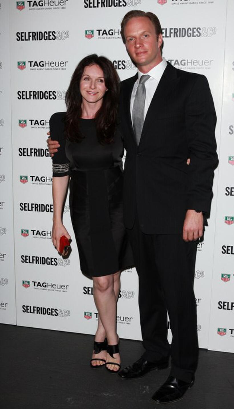 Dervla Kirwan and Rupert Penry-Jones at the TAG Heuer 150th Anniversary Party.