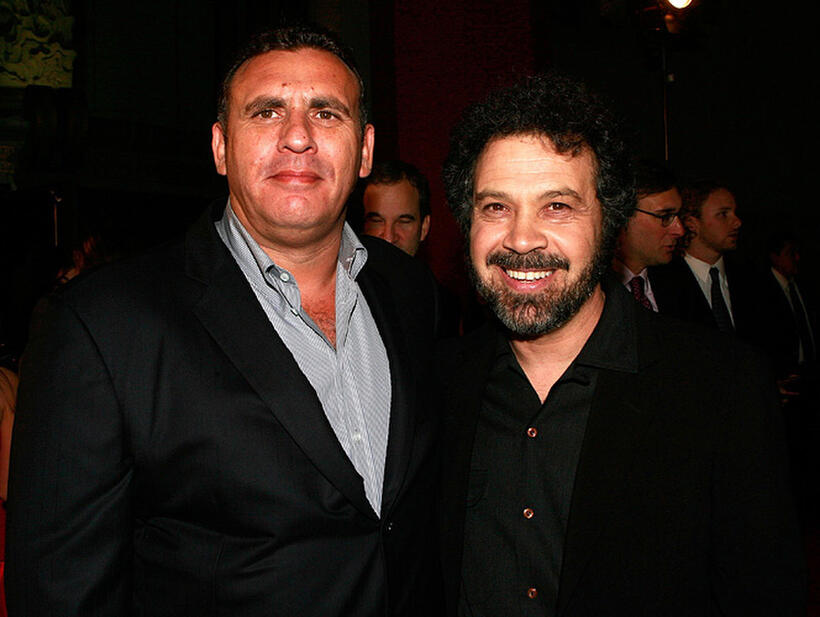 Graham King and director Edward Zwick at the premiere of "Blood Diamond."