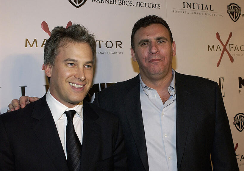 Producer Rick Yorm and Graham King at the Los Angeles premiere of "The Aviator."