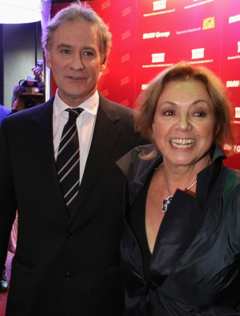 Kevin Kline and Elisabeth Endres-Wicki at the Bernhard Wicki Award "Die Bruecke - Der Friedenspreis des Deutschen Films 2007" at the Gasteig.
