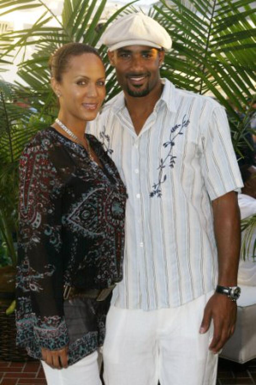 Nicole Ari Parker and Boris Kodjoe at the "UPNs TCA Party."
