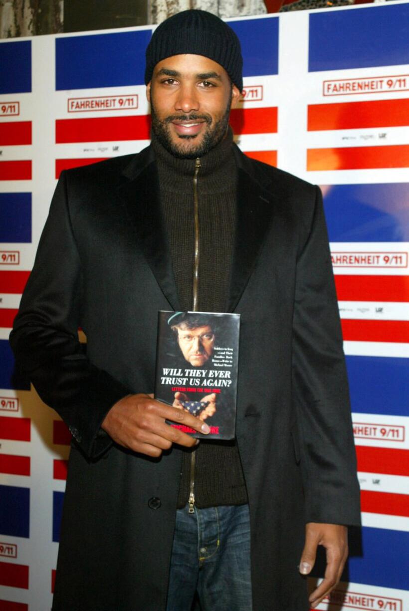 Boris Kodjoe at the Words and Music in Honor of Fahrenheit 9 / 11.