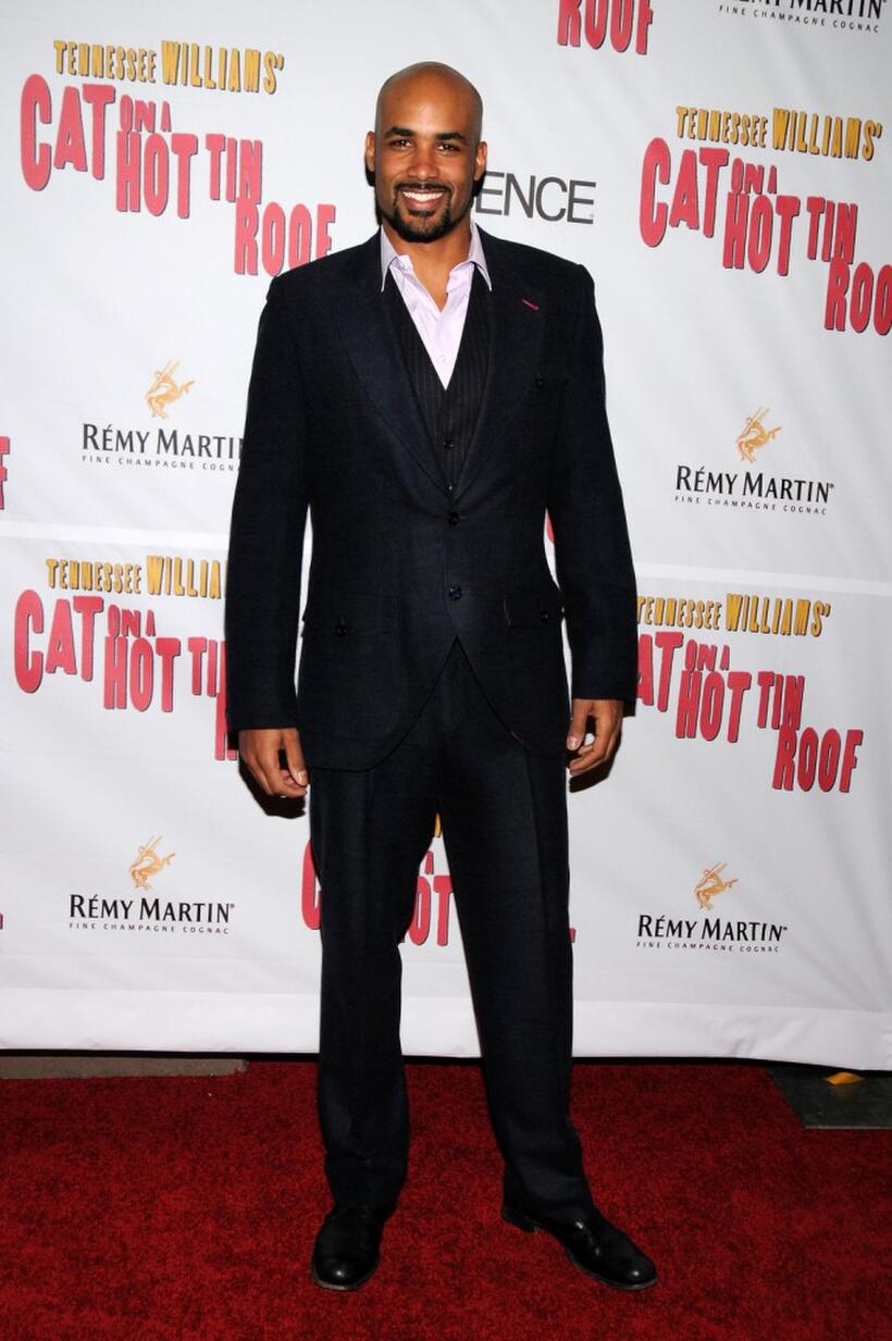 Boris Kodjoe at the opening night of "Cat On A Hot Tin Roof."