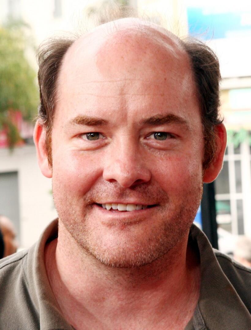 David Koechner at the premiere of "Barnyard."
