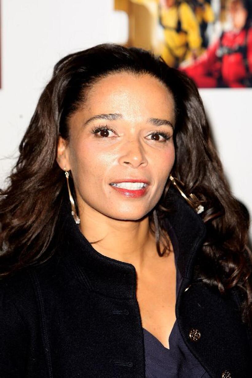 Rowena King at the UK premiere of "The Bucket List."