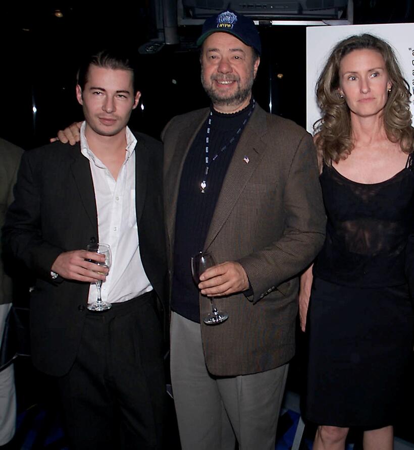 Edoardo Ballerini, Louis DiGiamo and Patty Greaney at the after party of the premiere of "Dinner Rush."