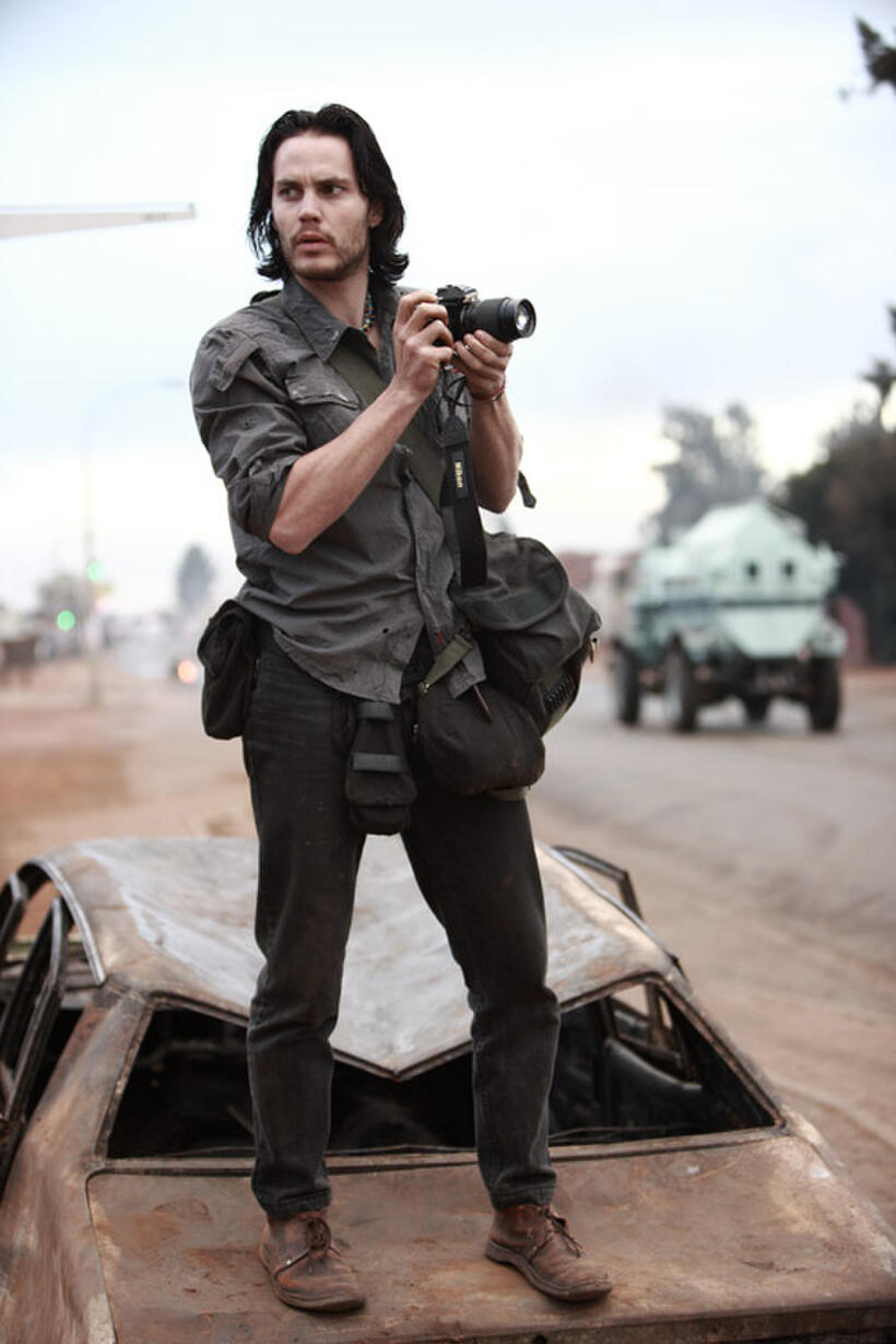 Taylor Kitsch in "The Bang Bang Club."