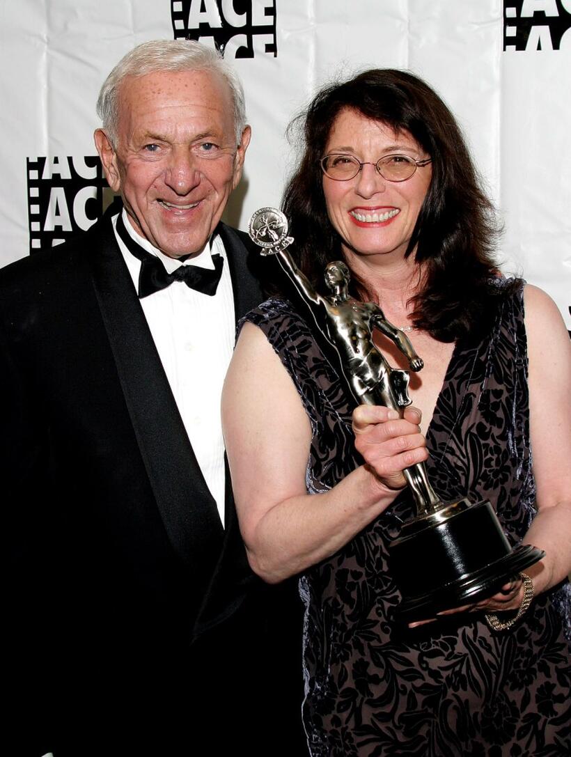 Jack Klugman and Lois Freeman Fox at the 54th Annual ACE Eddie Awards.