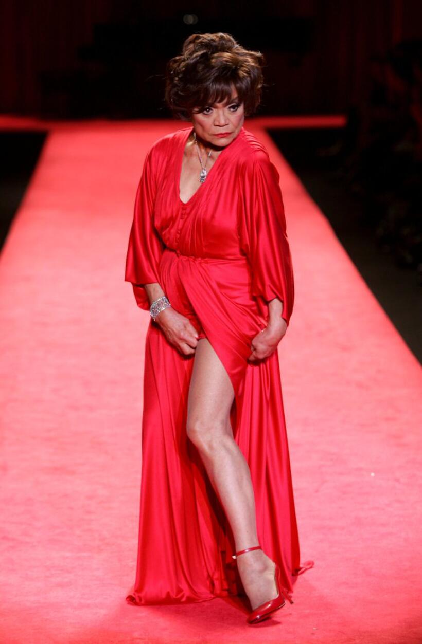 Eartha Kitt at The Heart Truth - Red Dress Fall 2006 fashion show at the 'Tent' during Olympus Fashion Week.