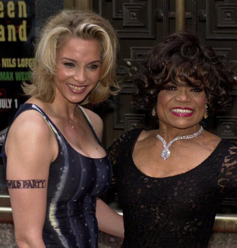 Eartha Kitt and her daughter Kitt Shapiro at the Tony Awards ceremony.