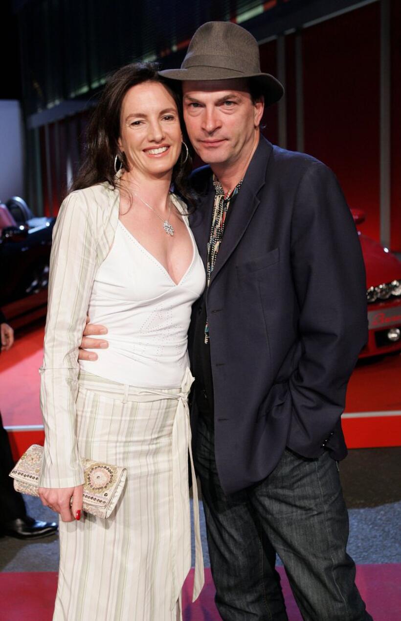 Herbert Knaup and Christiane Lehrmann at the New Faces Award.