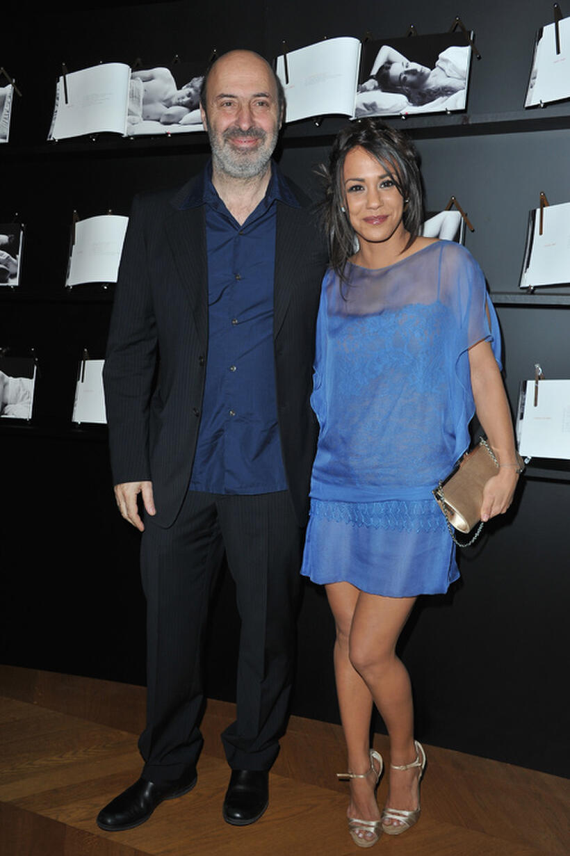 Cedric Klapisch and Alice Belaidi at the Chaumet's Cocktail party for Cesar's Revelations 2013 in Paris.