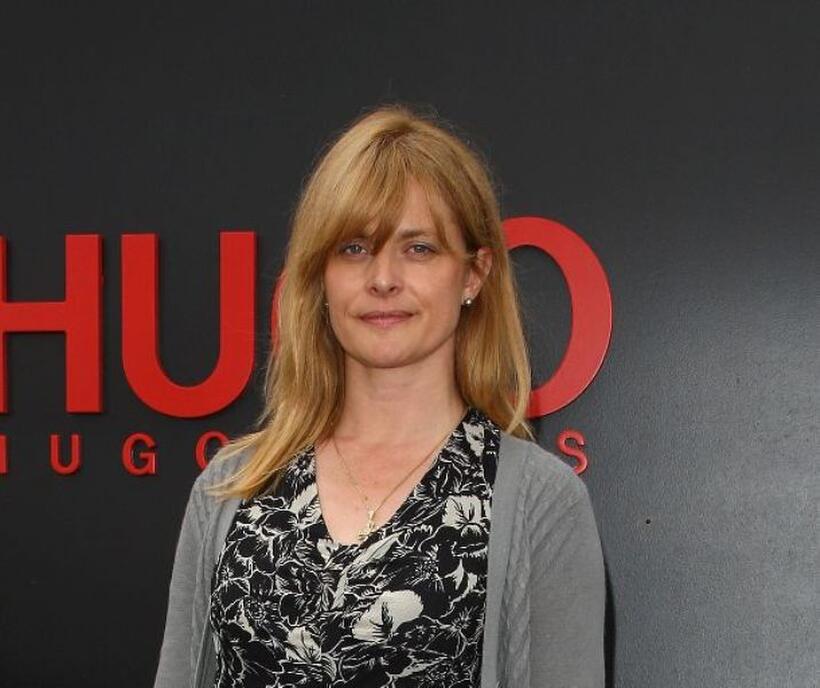 Nastassja Kinski at the spring/summer 2009 ready-to-wear Fashion show of HUGO.