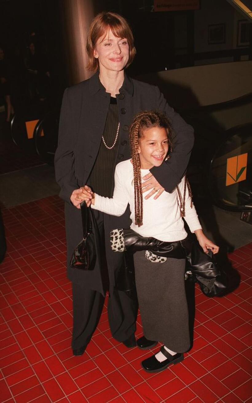 Nastassja Kinski and Kenia at the premiere of "The Claim."