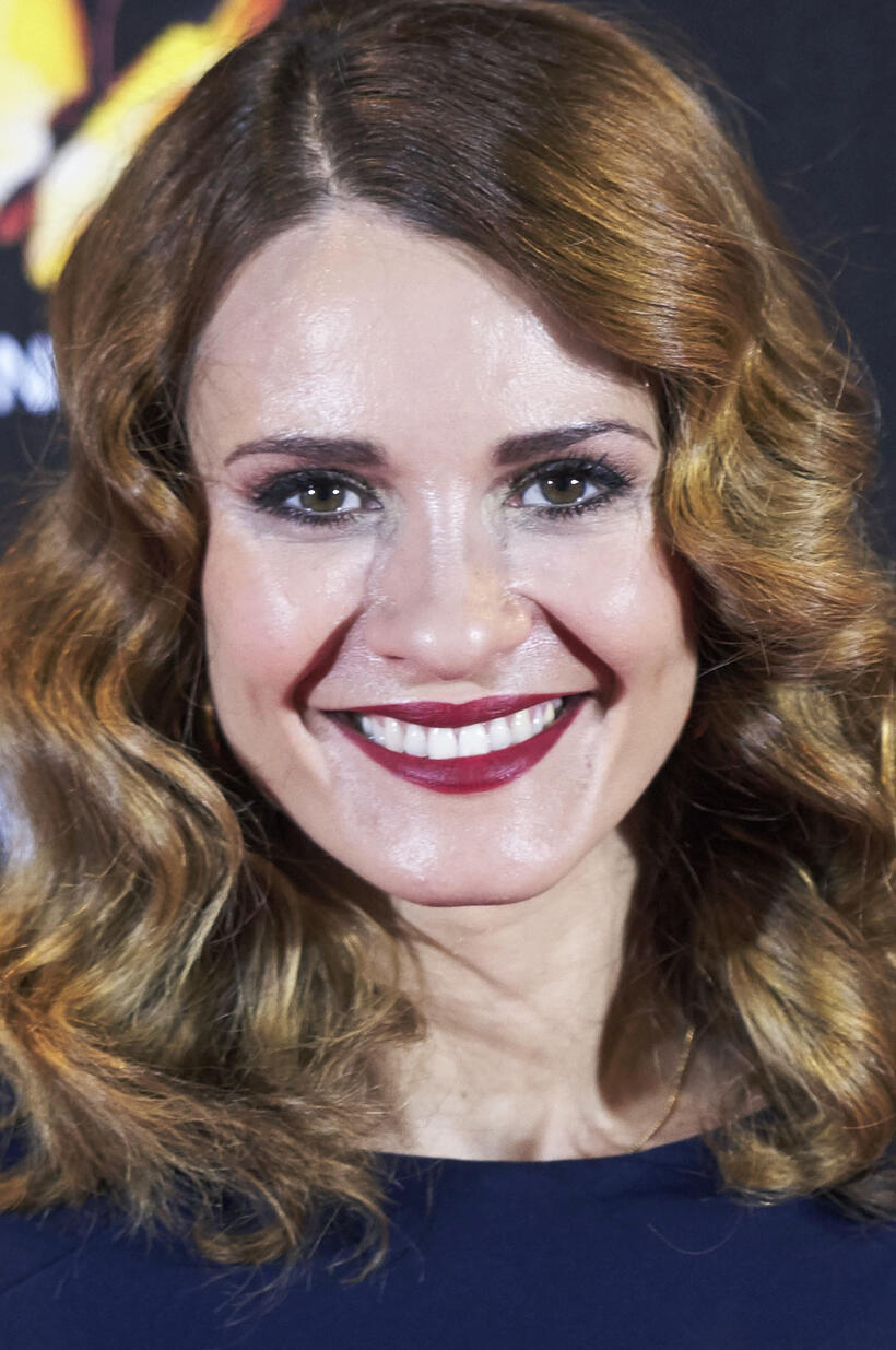 Elena Ballesteros at the "La Reina de Espana" premiere in Madrid.